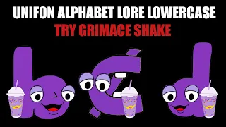 Unifon Alphabet Lore Lowercase b Ȼ d Try Drink Grimace Shake - Episode 2 - WappyBros