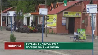 23 травня - другий етап послаблення карантину