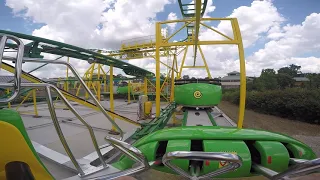 Tidal Twist POV - Columbus Zoo new 2021 Spinning Roller Coaster