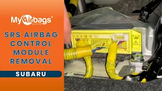 How to Remove SRS  Airbag Control Module on a Subaru | MyAirbags