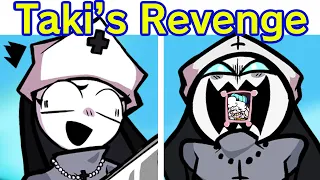 FRIDAY NIGHT FUNKIN’ VS Taki's Revenge FULL WEEK + Cutscenes (FNF Mod/Hard/Friday Night Fever Town)