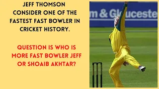 Cricket | Jeff Thomson at his best | Australian Fast Bowler | Best Fast Bowling