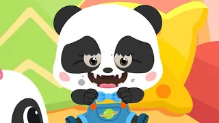 First Time at the Hospital | Little Baby Panda World 4 l Baby Bus Amazing Video Effects