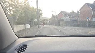 (First Live, Test train) Trains At Dunmurry Glebe Road Level Crossing & Meeting House Lane Crossing