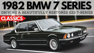 Driving The First Ever BMW 7-Series - The E23!