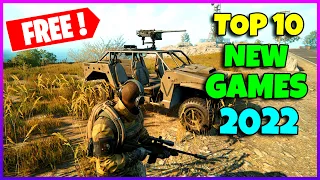 TOP 10 *NEW* GAMES you can play Right Now absolutely FREE!🔥 (Steam Games) April 2022