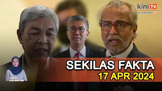 Zahid 'saksi kritikal', Zafrul kata afidavit Zahid 'silap fakta', 'Sangat serius!'|SEKILAS FAKTA