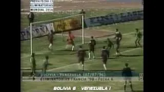 Los Goles de las Clasificatorias - Eliminatorias Sudamericanas Rumbo a Francia 1998 (IDA)