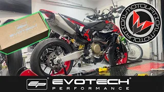New Evotech Performance Install | 2024 Ducati Hypermotard 698 Mono