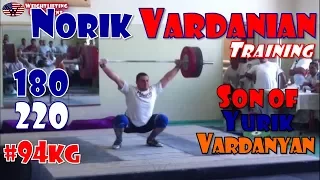 Norik Vardanian (USA, 94KG) | Olympic Weightlifting Training | Motivation