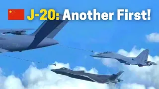 J-20: Another Revelation! The Biggest Chinese Aircraft did this for the J-20 stealth fighter jet