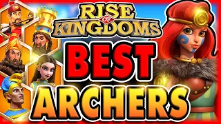 Top 5 F2P ARCHER Commander Pairs in Rise of Kingdoms! Rise of Kingdoms Best Commanders 2023