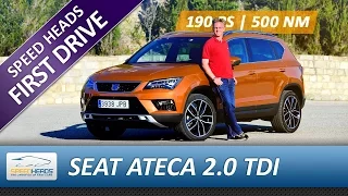 Seat Ateca Test (190 PS - 2.0 TDI 4Drive) - Fahrbericht - Review