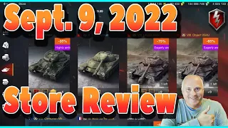 What to Buy in Store Sept 9, 2022  WOT Blitz | Littlefinger on World of Tanks Blitz