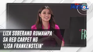 Liza Soberano rumampa sa red carpet ng 'Lisa Frankenstein' | TV Patrol