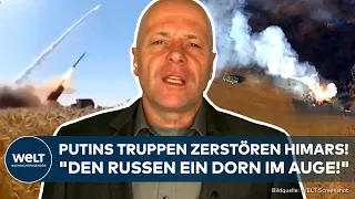 PUTINS KRIEG: "Wird in Russland als Erfolg gefeiert!" US-Raketenwerfer Himars in Ukraine zerstört!