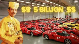 Inside the Sultan of Brunei's $$5.000.000.000,-$$ Extreme Luxury Car collection