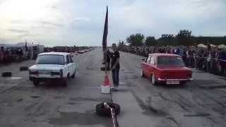 VAZ 2106 VS VAZ 2101 Слава Drag Race by Indigo RC