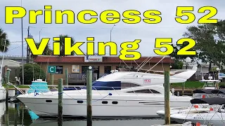 [Sold] - $269,000 - (1999) Viking Yachts Sports Cruiser 52 / Princess 52 For Sale