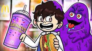 LA VERDADERA HISTORIA de GRIMACE SHAKE en ROBLOX !! - DeGoBooM