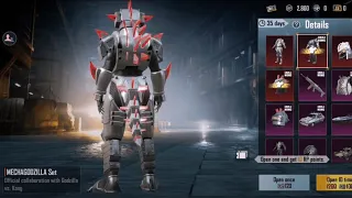 😱 Got Mechagodzilla Set 😱 Emote+Song Mechagodzilla🔥 #shorts #Mechagodzilla