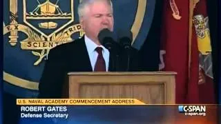 Robert Gates USNA Commencement  Address