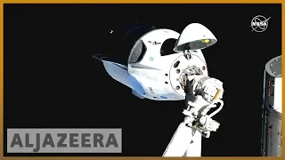 🚀 SpaceX's Crew Dragon capsule successfully docks with ISS | Al Jazeera English