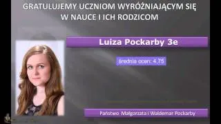 Pożegnanie najlepszych absolwentów Reja 2014