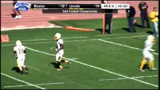 Mission WR #3 Dreon McElroy Fumble Recovery for TD