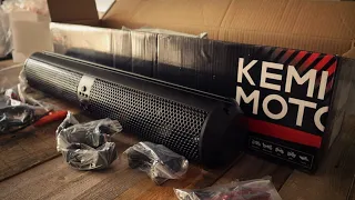 Kemimoto UTV Sound Bar Unboxing & Install