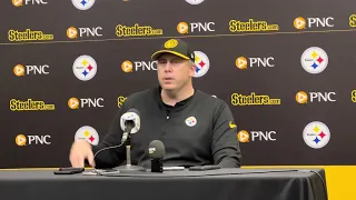 Steelers offensive coordinator Arthur Smith on selection of Michigan wide receiver Roman Wilson
