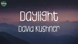 David Kushner - Daylight (lyrics), Alan Walker, Ed Sheeran, Shawn Mendes,... (mix)