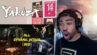 Yakuza Series All Bosses Dynamic Intros REACTION