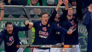 7DAYS Magic Moment Sergio Rodriguez Three Pointer, CSKA Moscow