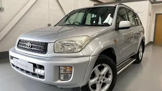 A formidable Toyota RAV4 2.0 VVT-i VX 4X4 5dr, with 58,300 miles and full history - SOLD!