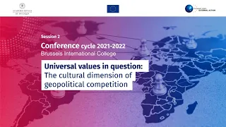 Universal values in question: The cultural dimension of geopolitical competition par Thomas Meyer