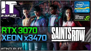 Saints Row 2022 - Xeon x3470 + RTX 3070 | Gameplay | Frame Rate Test | 1080p, 1440p, 2160p