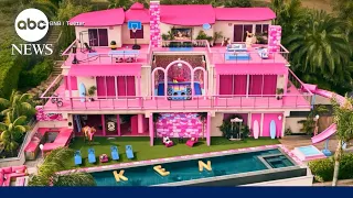 A real life Barbie dream house pops up in California