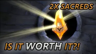HOW LUCKY CAN I GET?!?!? | 2X SACRED SHARDS | SOULSTONES | Raid: Shadow Legends