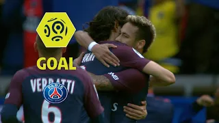 Goal NEYMAR JR (40' pen) / Paris Saint-Germain - Girondins de Bordeaux (6-2) / 2017-18