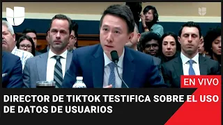 🔴 EN VIVO: Director de TikTok testifica sobre el uso de datos de usuarios