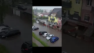 powódź Lubin 23.05.2023 powodz