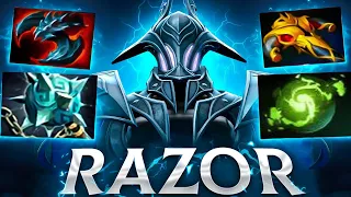 Razor GLEIPNIR Carry From Behind! 🔥 38 Kill Comeback | 11k MMR Immortal | dota 2