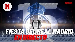 REAL MADRID CAMPEÓN DE LA CHAMPIONS I Celebraciones en Berrnabéu y Cibeles en directo