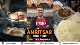 BEST EVER Tawa Bhature & Chole in AMRITSAR + Peshawari Katlambe + Pakistani Khalifa Nankhatai