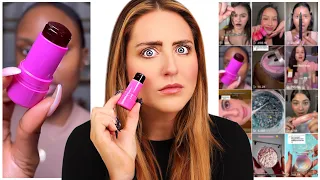 I Bought EVERY MAKEUP Product you Tagged me in