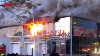 Гриль-бар "Маки" сгорел во Владивостоке