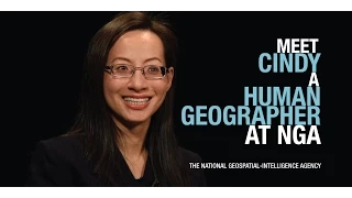 Meet Cindy, NGA human geographer