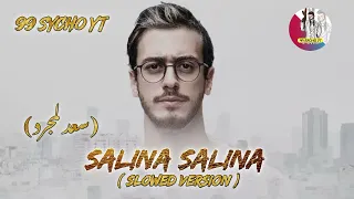 SALINA SALINA - ( Saad Lamjarred سعد لمجرد ) Morrocon Song | Slowed Version | 99 SYCHO YT|