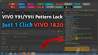 vivo y91/y91i Model 1820 Pattern Lock | Unlock Tool | Just 1 Click | Google account remove | Part 1